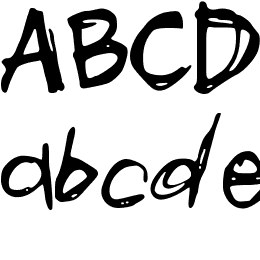 scribblesandgiggles Font File