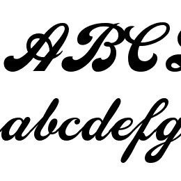 SedonaScriptFLF Font File