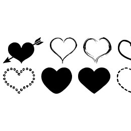 Sexy Love Hearts 2 Font File