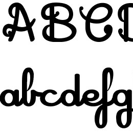 Shadow Boxing Font File