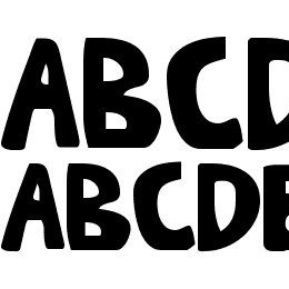 Shark Heavy ABC Font File