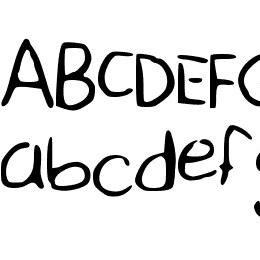 SharonHandwriting Font File