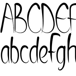 Shuriken dance like a Tiger Font File