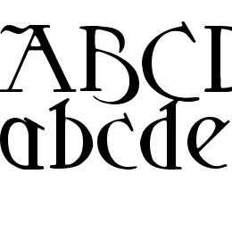 Sidhe Noble Font File