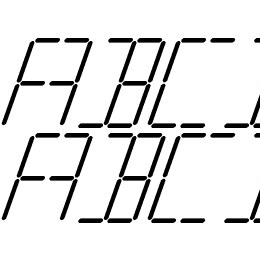 Silverball Oblique Font File