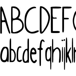 Simple_kindergarden Font File