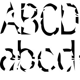 simulation Font File