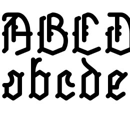 Skelett Font File