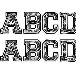 Sketch College Font File