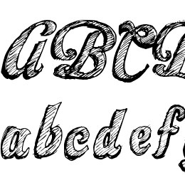 Sketch Toska Font File