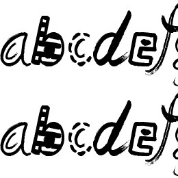 Sketchbook Challenge Font File