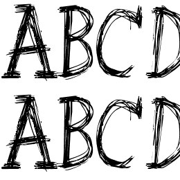 Sketchbook Nasty Font File