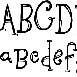 Sketchbook Font File