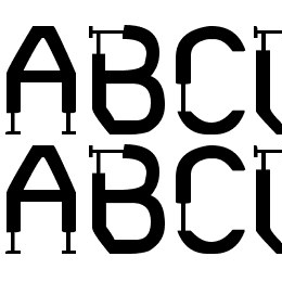 Skinned Font File