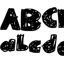 SkribbleBlack Black Font File