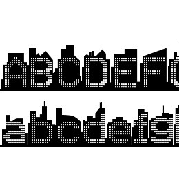 skyline Font File