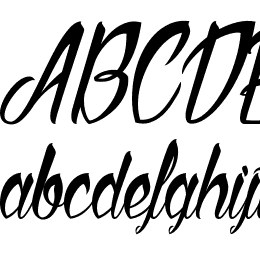 Sliced by Hand Font File