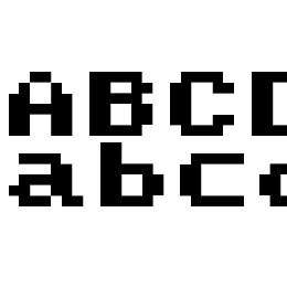 SMW Text 2 NC Font File