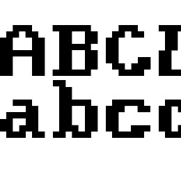 SMW2: Yoshi's Island Font File