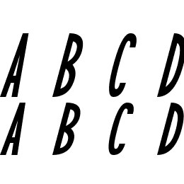 Sophisticated Slims Italic Font File