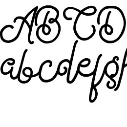 Sortdecai Cursive Wild Script Font File