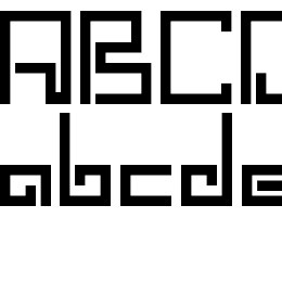 SPACEWORM Font File