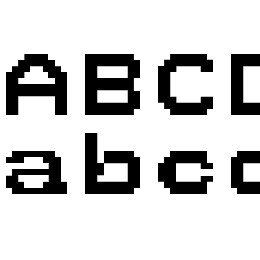 Spanish Teletext Font File