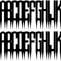 Spiked Font File