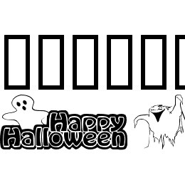 Spooky Font File