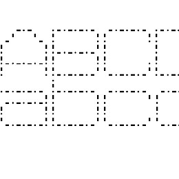 Spot Matrix Font File