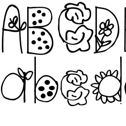 Spring Time Font File