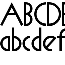 Spyrogeometric Font File