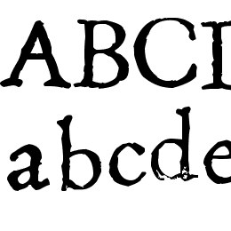 Stamping Nico Font File