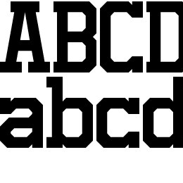 Staubach Font File