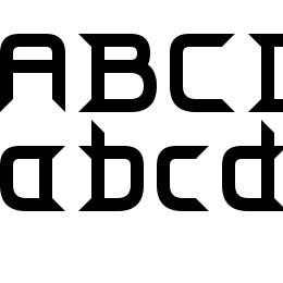 Steel Blade 7 Font File