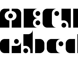 stencil funk Font File