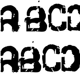 stencil pra vender côco Font File