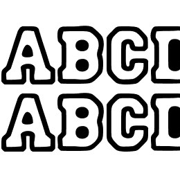 Street College Font File