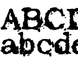 Struck Dead Font File