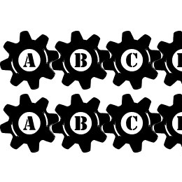 Stucked in Gears Font File