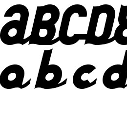 styroscript connected Font File