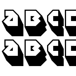 Sudbury Basin 3D Font File
