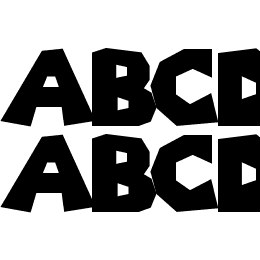 Super Mario 256 Font File