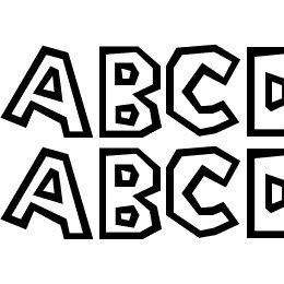 Super Mario Bros. Font File