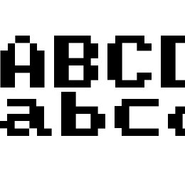 Super Mario World Font File