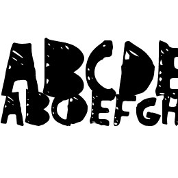 SuperDrag Font File