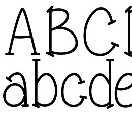 Sweet & sassy serif Font File