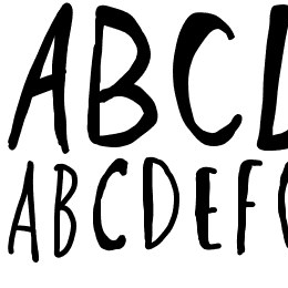 SweetDarkness Font File