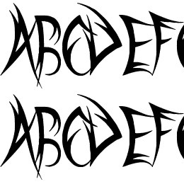 Sword Thrasher Font File