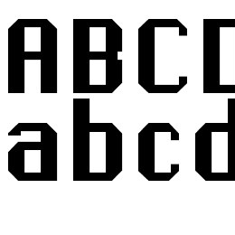 Systematic New J Font File